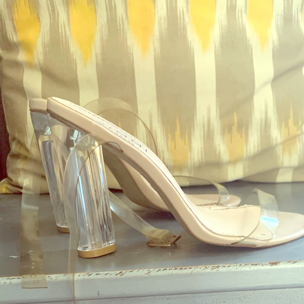 Simmi Shoes Clear Heels